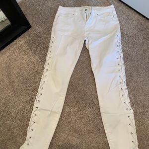 pacsun white jeans